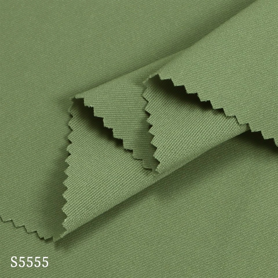 4 Vojo Streĉa Poliestera Ŝtofo Rompita Twill