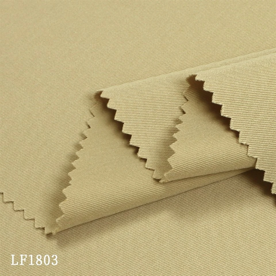 Poliestera Kotono Kiel Ŝtofo 3 2 Twill